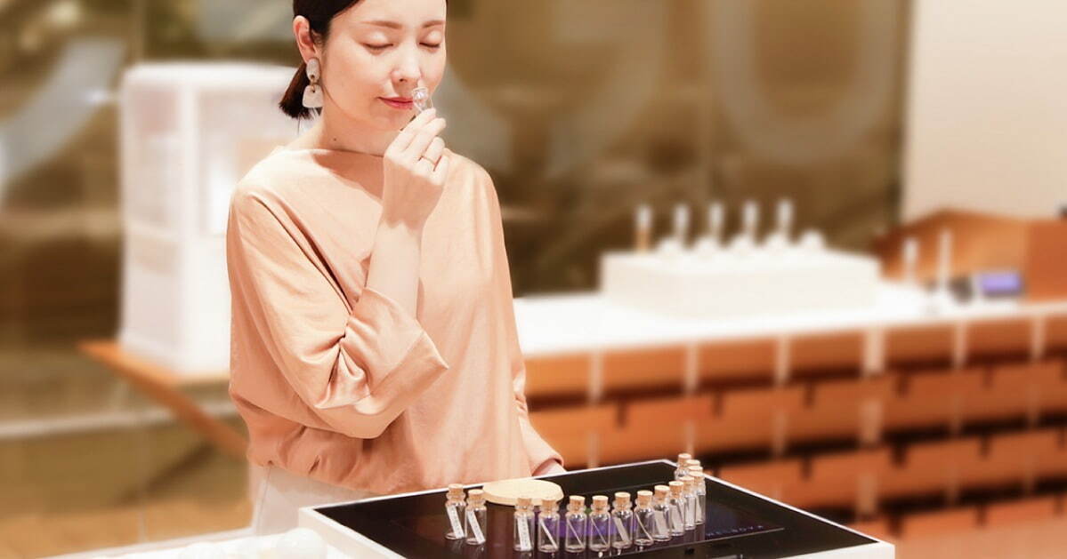 “理想のフレグランス”がわかる体験型イベントが横浜で、資生堂の香りからセントマティックのAIが分析｜写真2
