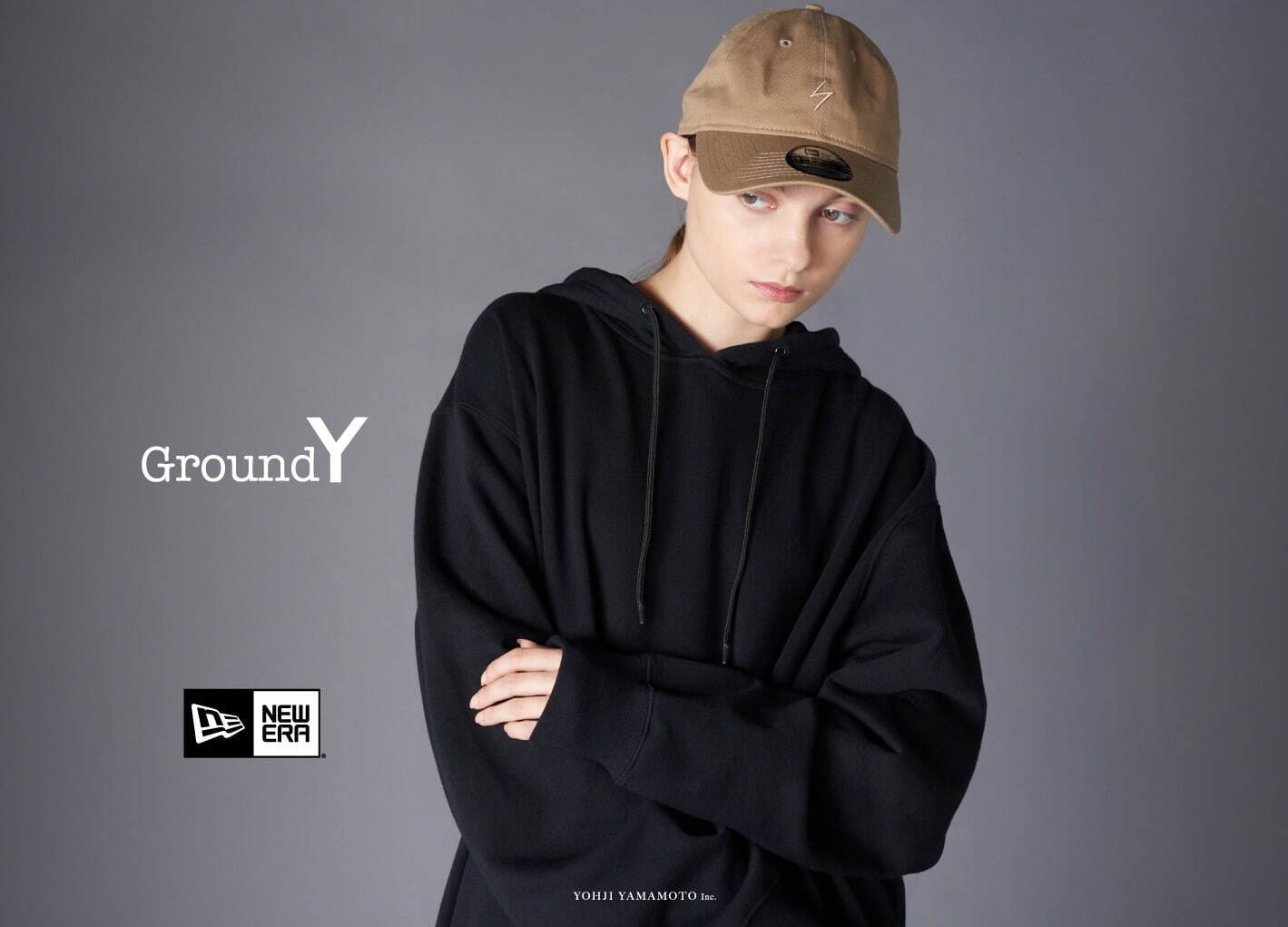 Ground Y×ニューエラ新作、“Y”刺繍のキャップや新ロゴを配したニット帽｜写真8