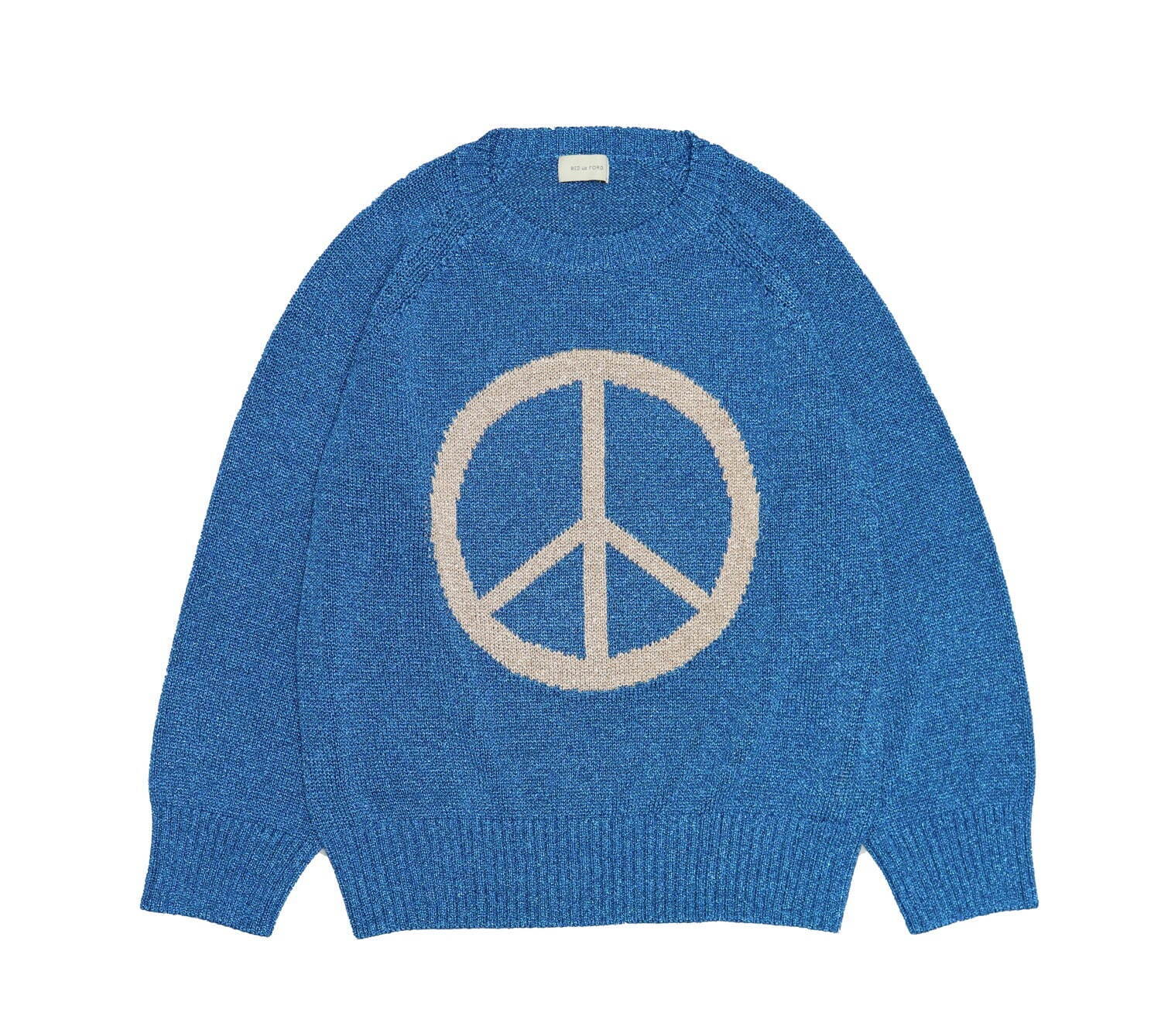 〈ベッドフォード〉Peace Symbol Glitter Knit 49,500円