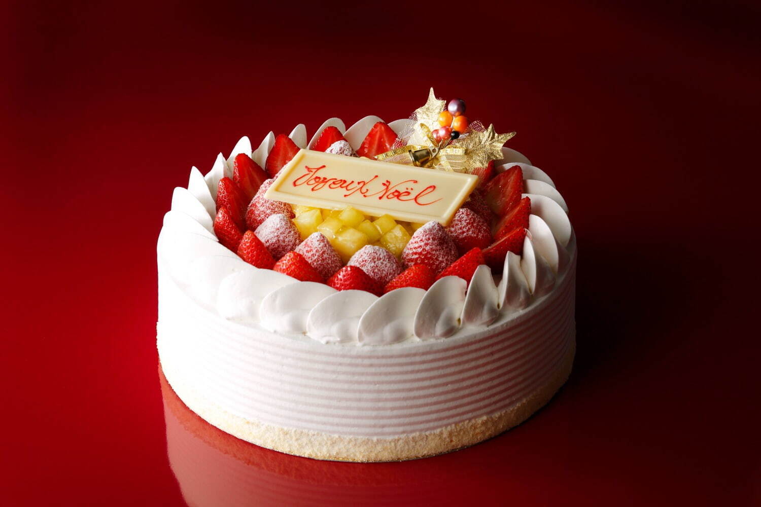 ホテルニューオータニのクリスマスケーキ2022、“あまおう苺×メロン”の欲張りショートケーキなど｜写真2