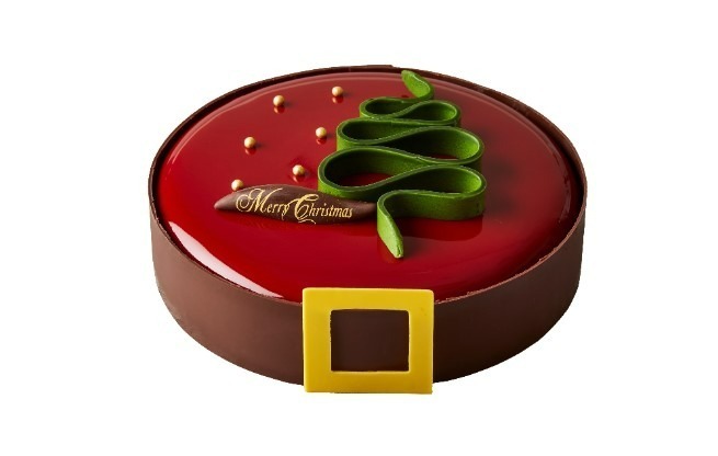 ザ・リッツ・カールトン東京のクリスマスケーキ2022“チョコトレイン”型や“サンタのベルト”型ケーキ｜写真3