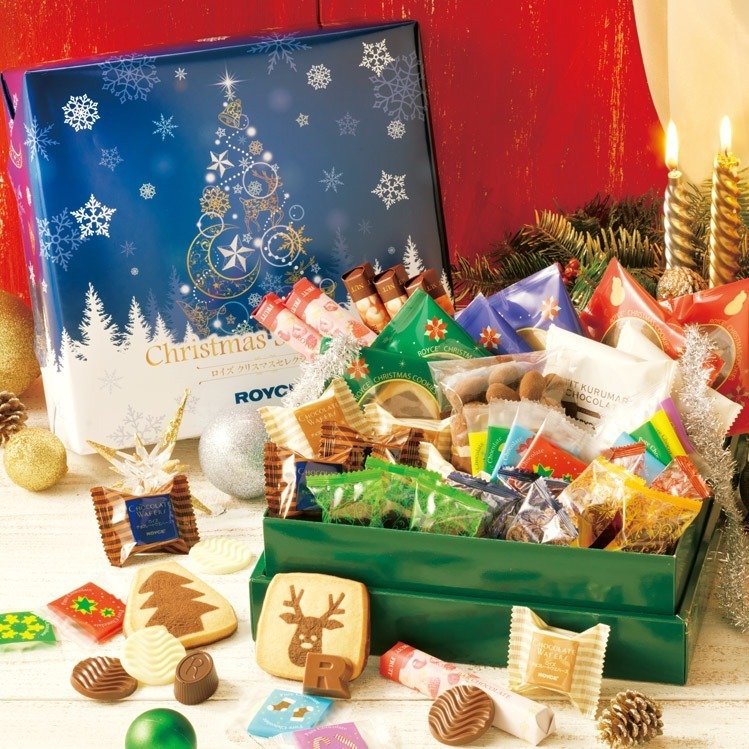 ロイズのクリスマススイーツ、限定パッケージのシュトーレン＆“雪だるまクッキー”入りギフトボックス｜写真1