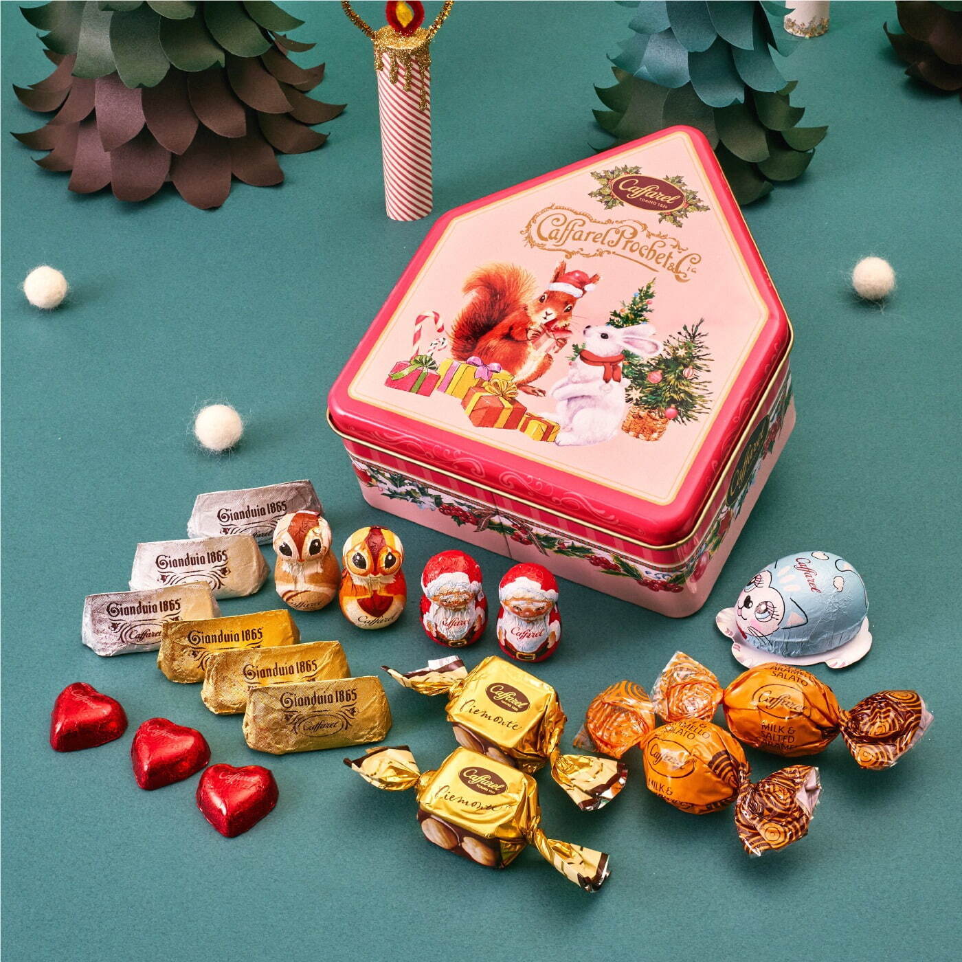 カファレルの2022年クリスマスチョコ、“オーナメント”型アソート缶やアドベントカレンダー｜写真10