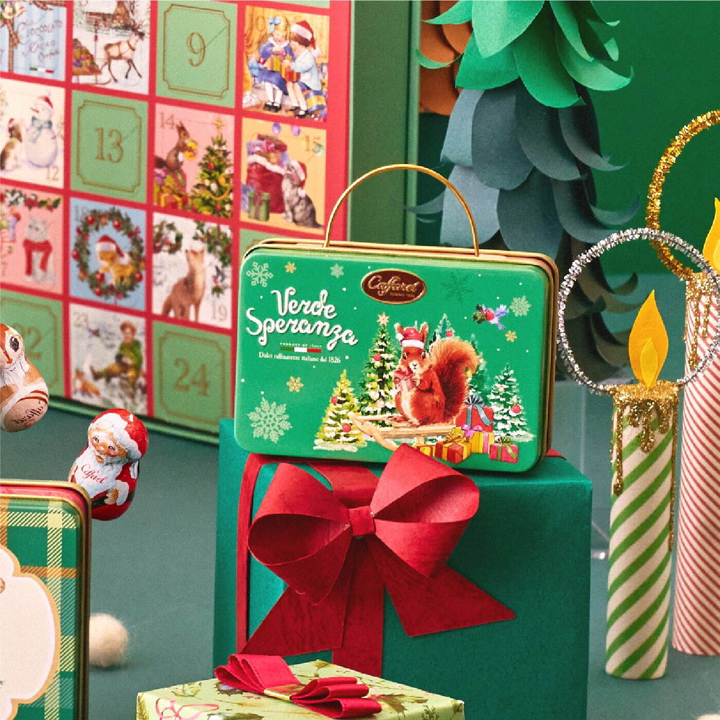 カファレルの2022年クリスマスチョコ、“オーナメント”型アソート缶やアドベントカレンダー｜写真16
