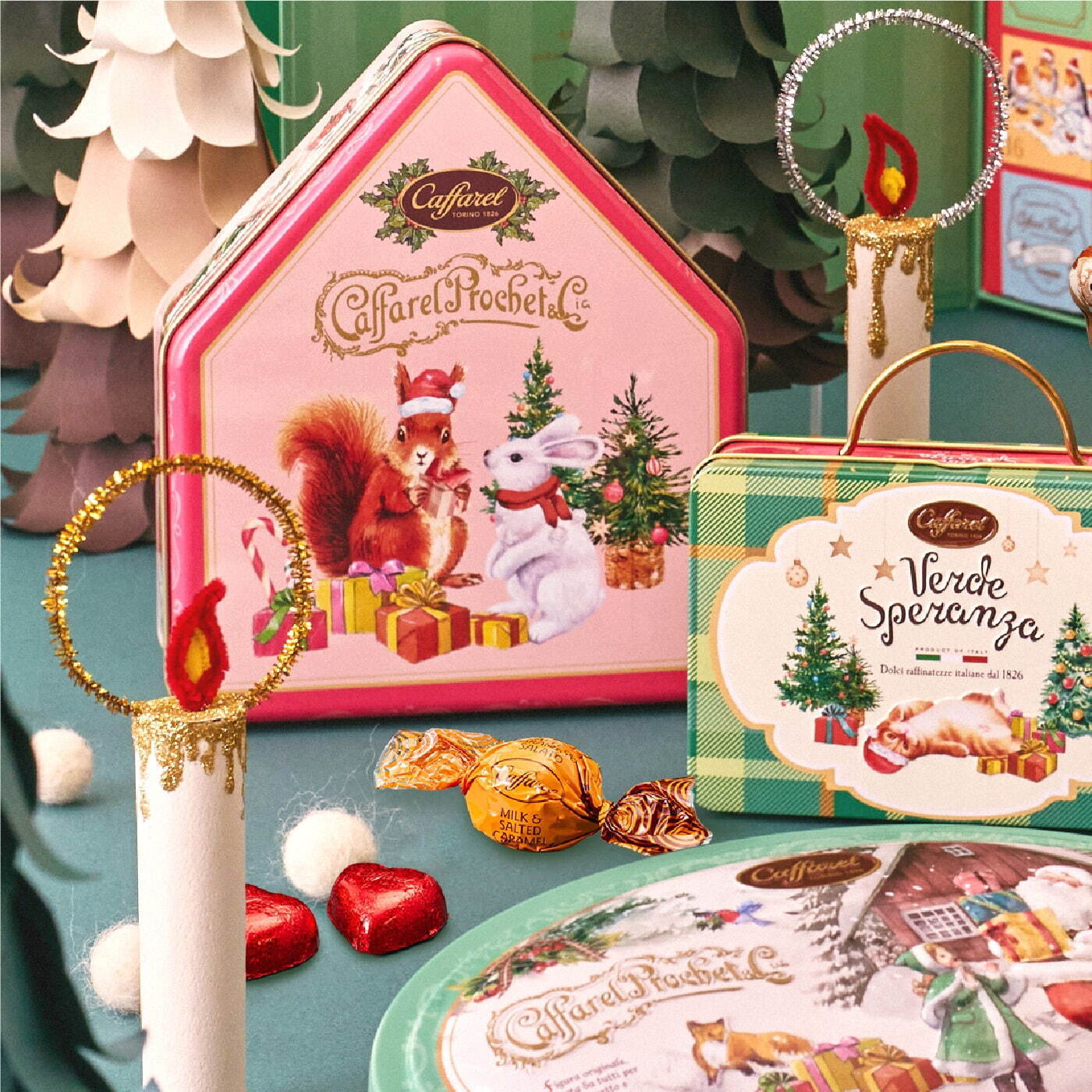 カファレルの2022年クリスマスチョコ、“オーナメント”型アソート缶やアドベントカレンダー｜写真12