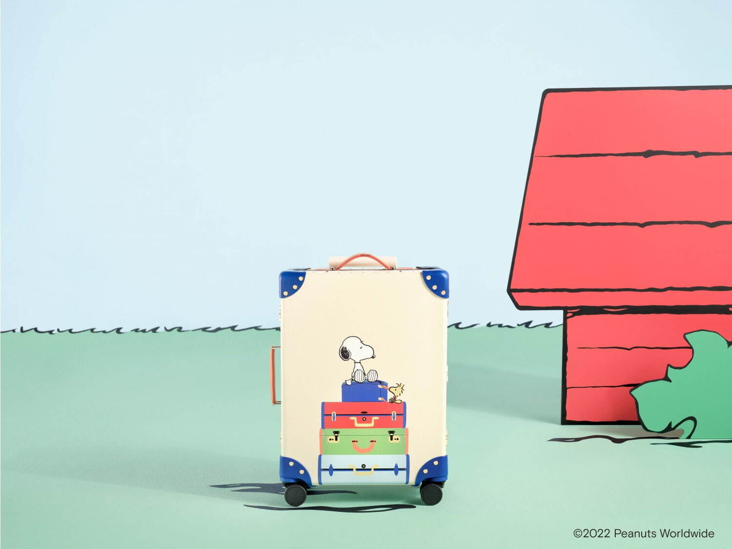 グローブ・トロッター×ピーナッツ、スヌーピー＆ウッドストックが“ちょこんと座る”スーツケース｜写真72