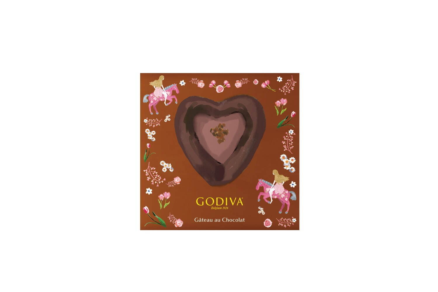 ゴディバ23年バレンタイン、“メリーゴーランド”柄BOXにキャラメル風味チョコをイン｜写真51
