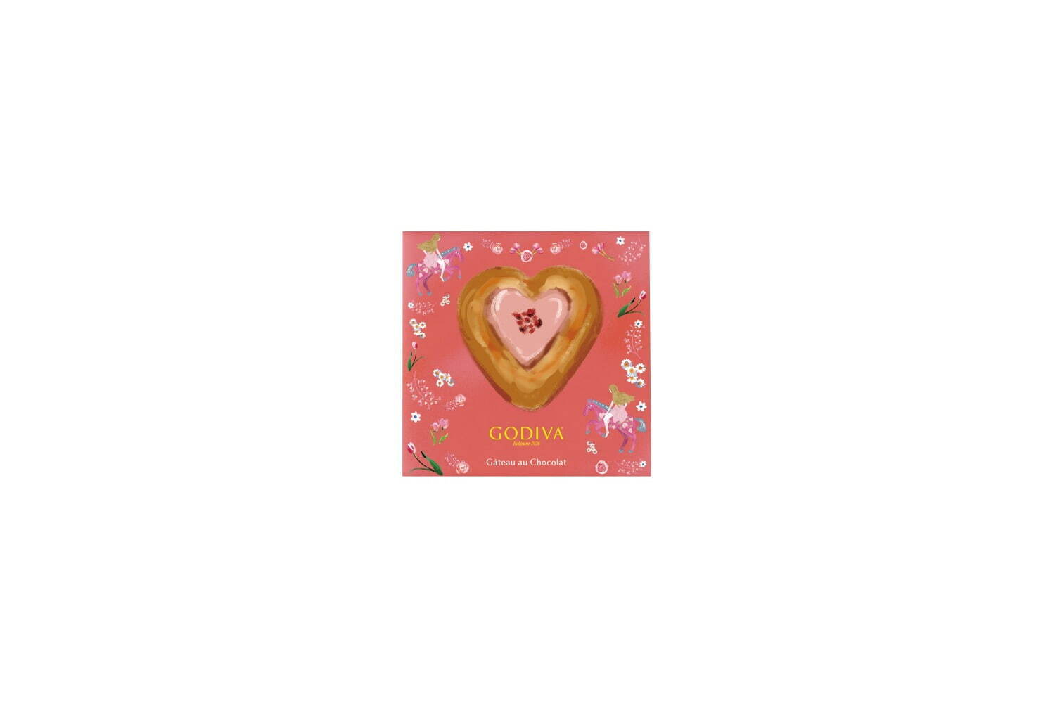 ゴディバ23年バレンタイン、“メリーゴーランド”柄BOXにキャラメル風味チョコをイン｜写真50