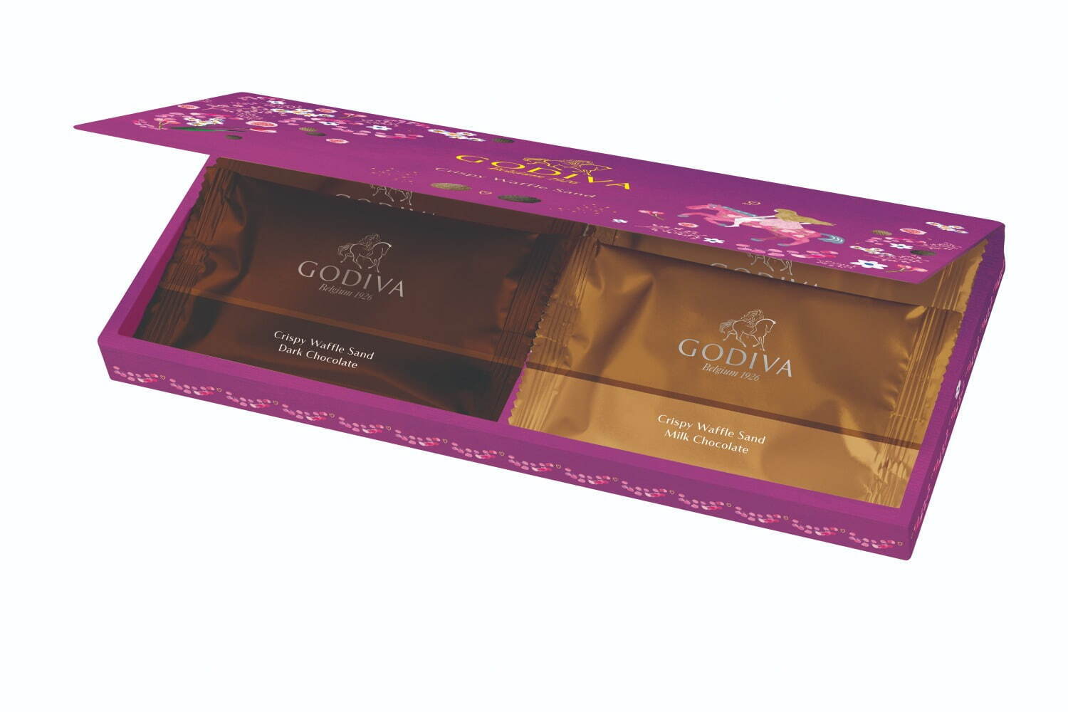 ゴディバ23年バレンタイン、“メリーゴーランド”柄BOXにキャラメル風味チョコをイン｜写真57
