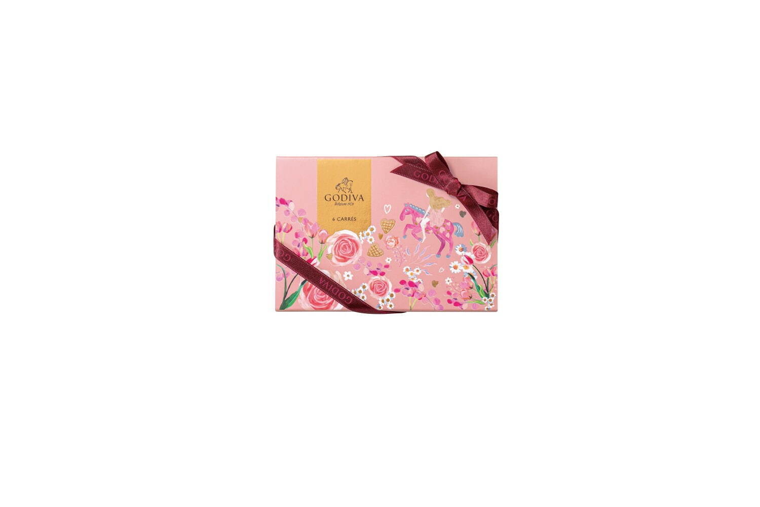 ゴディバ23年バレンタイン、“メリーゴーランド”柄BOXにキャラメル風味チョコをイン｜写真28