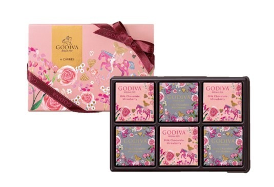 ゴディバ23年バレンタイン、“メリーゴーランド”柄BOXにキャラメル風味チョコをイン｜写真27