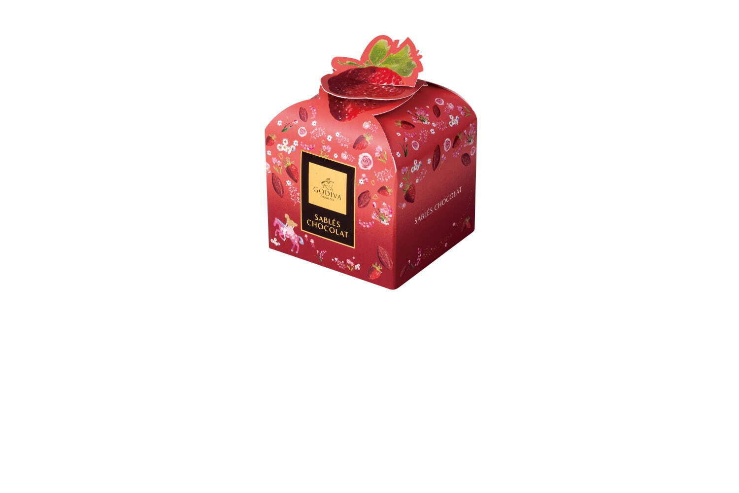 ゴディバ23年バレンタイン、“メリーゴーランド”柄BOXにキャラメル風味チョコをイン｜写真37