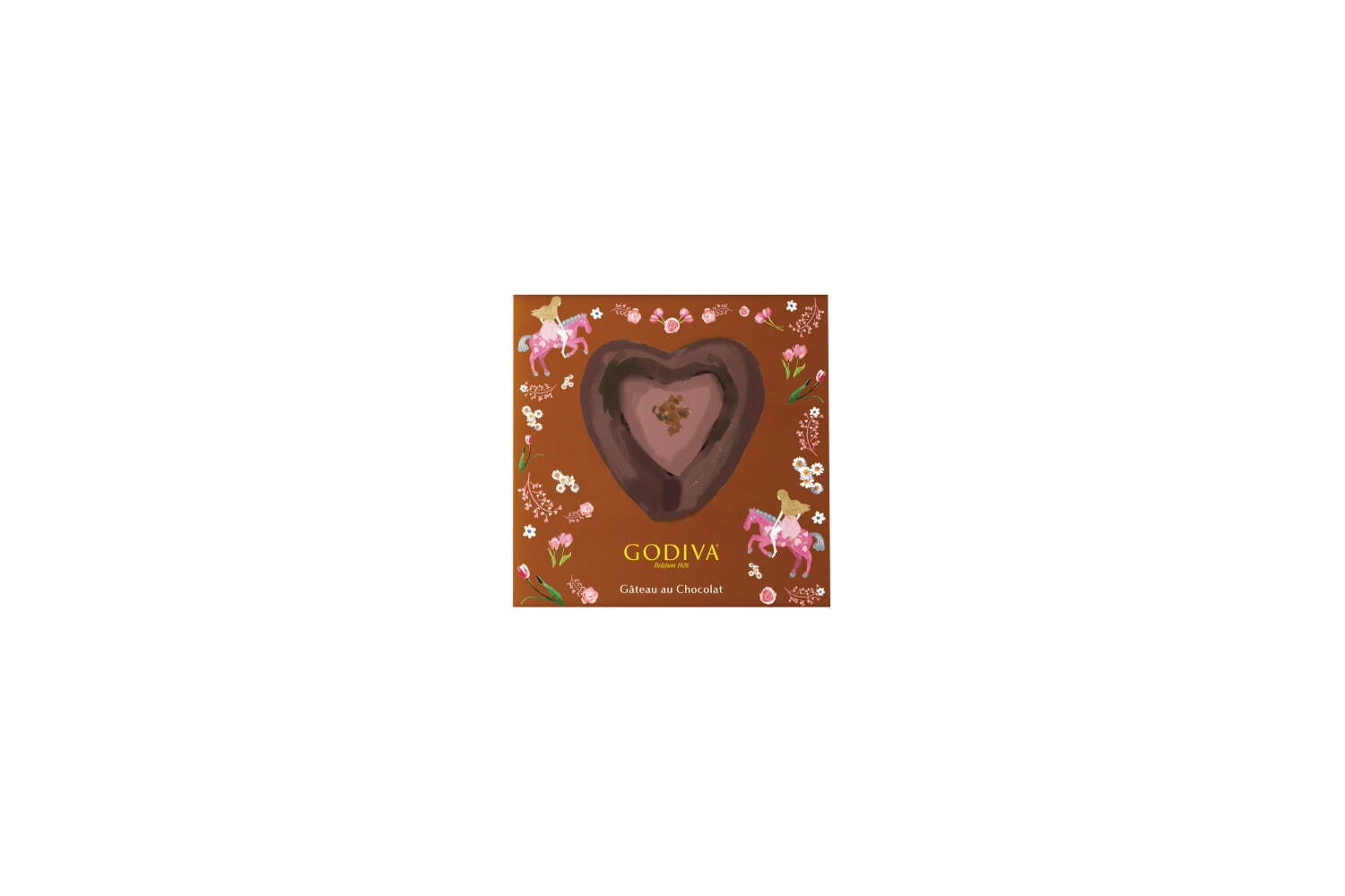 ゴディバ23年バレンタイン、“メリーゴーランド”柄BOXにキャラメル風味チョコをイン｜写真49