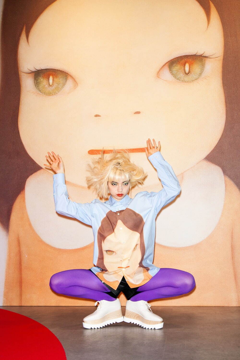 奈良美智×ステラ マッカートニー - “動物たち”を描くニット＆日本限定バッグも｜写真16