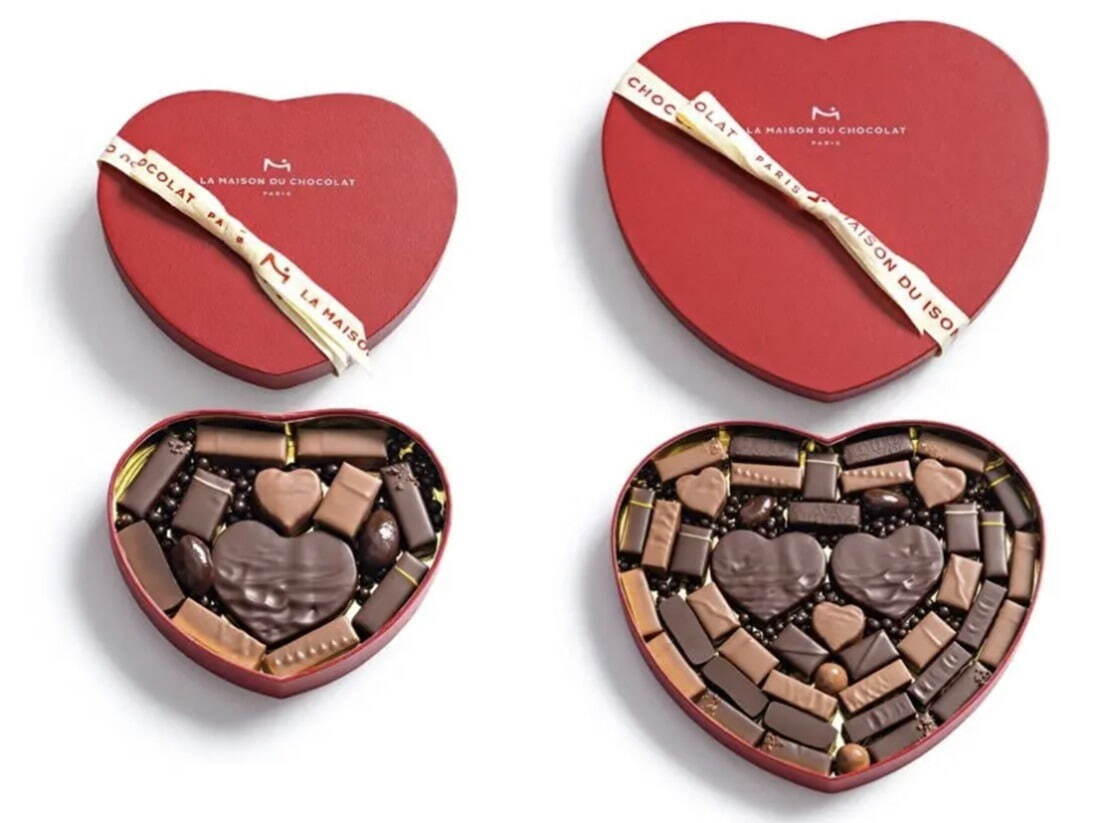 ラ・メゾン・デュ・ショコラのバレンタイン、燃えるようなハートチョコ＆“パリ”イメージの限定ボックス｜写真7