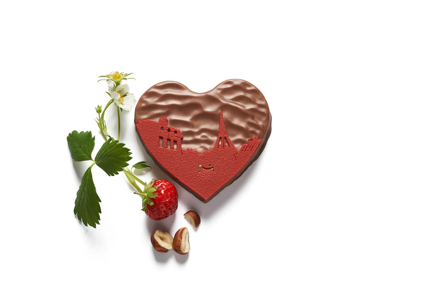 ラ・メゾン・デュ・ショコラのバレンタイン、燃えるようなハートチョコ＆“パリ”イメージの限定ボックス｜写真5
