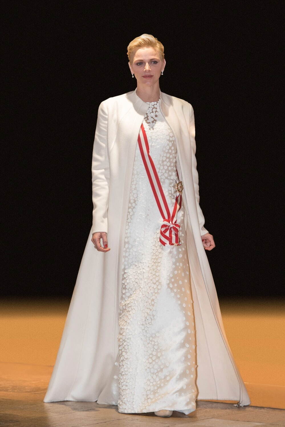 アクリス サロンでモナコ公国プリンセス・シャルレーヌ妃着用のワードローブ展示、貴重なロングドレスなど｜写真10